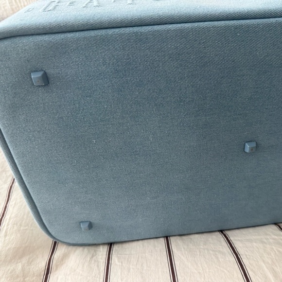 *NWT* GAP x BEIS Canvas The Weekender Back Blue Denim - Picture 5 of 9